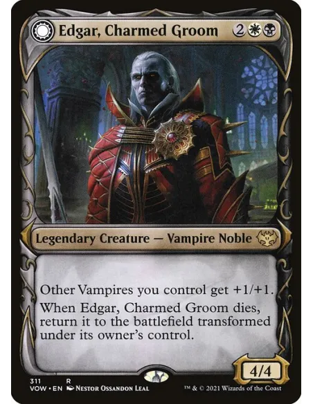Edgar, Charmed Groom // Edgar Markov's Coffin - Foil