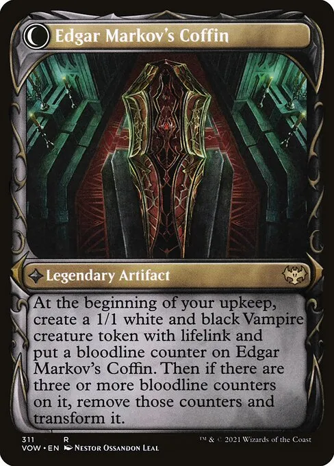 Edgar, Charmed Groom // Edgar Markov's Coffin - Foil