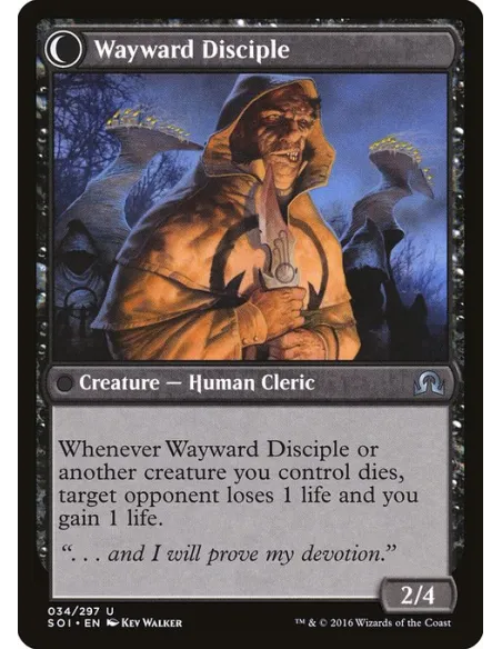 Pious Evangel // Wayward Disciple - Foil