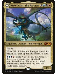 Nicol Bolas, the Ravager // Nicol Bolas, the Arisen - Foil