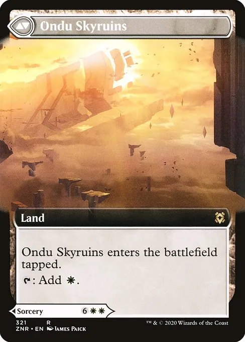 Ondu Inversion // Ondu Skyruins - Foil