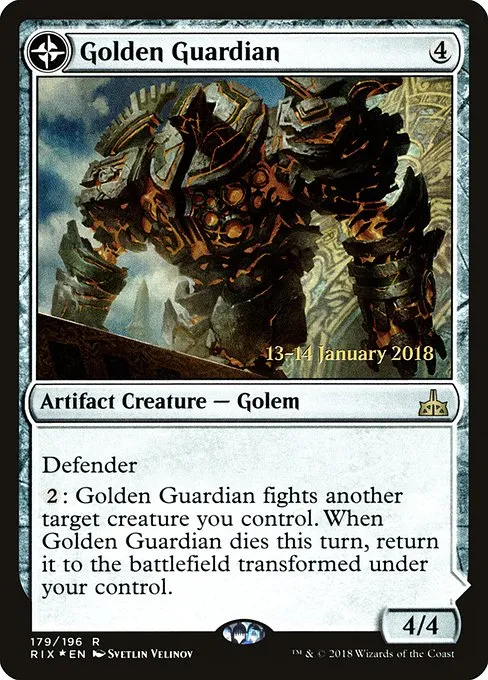 Golden Guardian // Gold-Forge Garrison - Foil