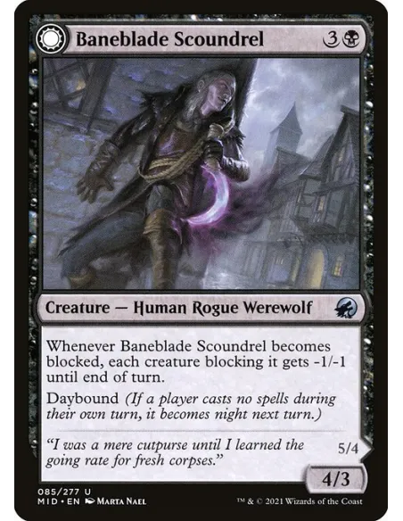 Baneblade Scoundrel // Baneclaw Marauder