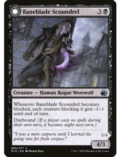 Baneblade Scoundrel // Baneclaw Marauder - Foil