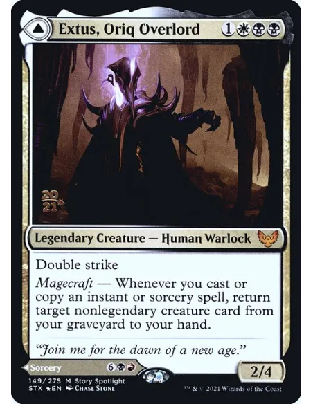 Extus, Oriq Overlord // Awaken the Blood Avatar - Foil