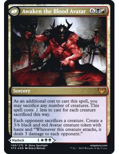 Extus, Oriq Overlord // Awaken the Blood Avatar - Foil 2