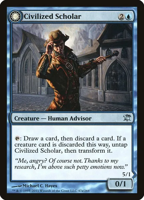 Civilized Scholar // Homicidal Brute - Foil