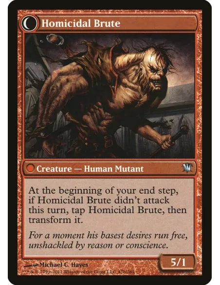 Civilized Scholar // Homicidal Brute - Foil