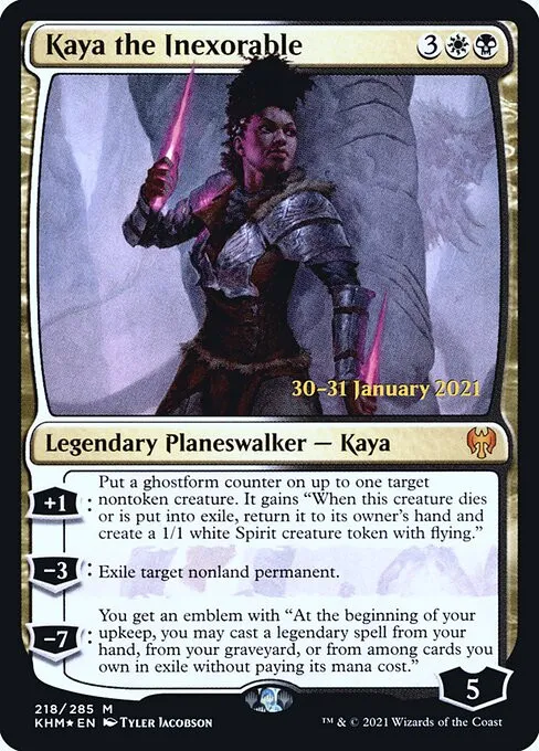 Kaya the Inexorable - Foil