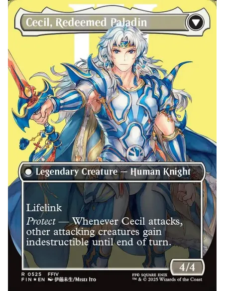 Cecil, Dark Knight // Cecil, Redeemed Paladin - Foil