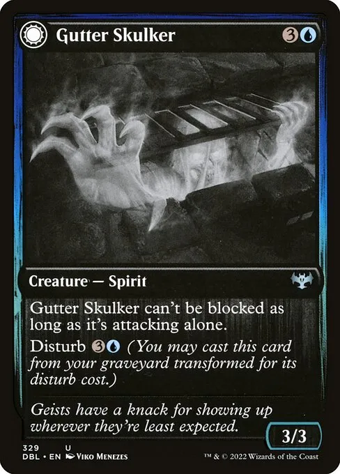 Gutter Skulker // Gutter Shortcut - Foil