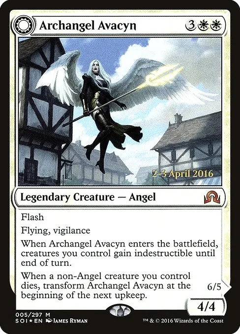 Archangel Avacyn // Avacyn, the Purifier - Foil