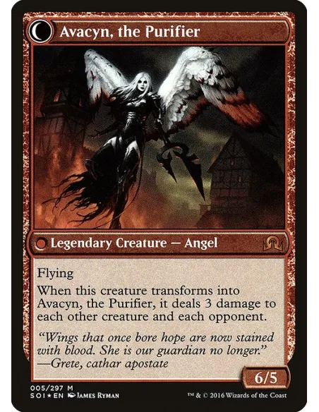 Archangel Avacyn // Avacyn, the Purifier - Foil