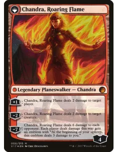 Chandra, Fire of Kaladesh // Chandra, Roaring Flame - Foil 2