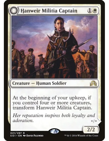 Hanweir Militia Captain // Westvale Cult Leader - Foil