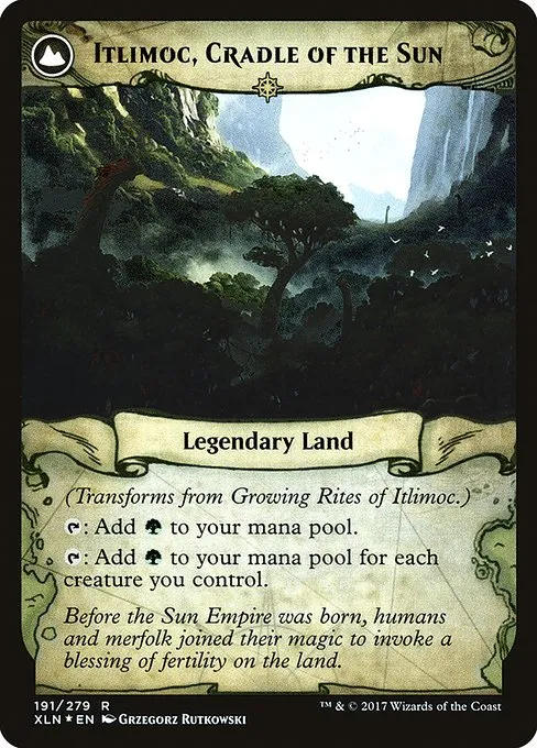 Growing Rites of Itlimoc // Itlimoc, Cradle of the Sun - Foil