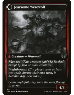 Fearful Villager // Fearsome Werewolf 2