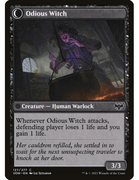 Ragged Recluse // Odious Witch