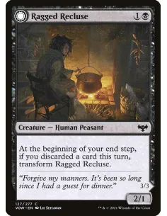 Ragged Recluse // Odious Witch - Foil