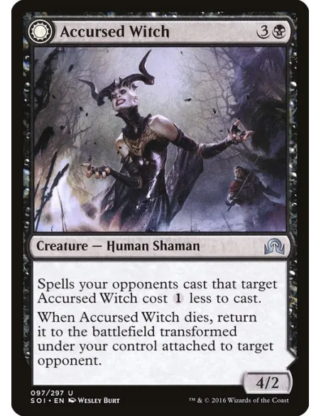 Accursed Witch // Infectious Curse - Foil