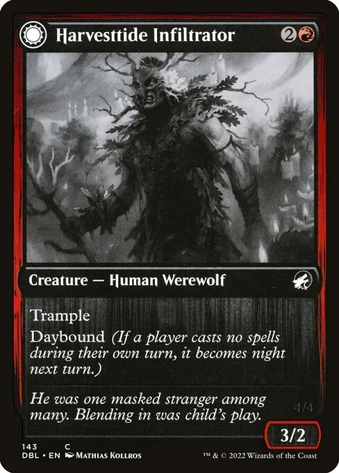 Harvesttide Infiltrator // Harvesttide Assailant - Foil