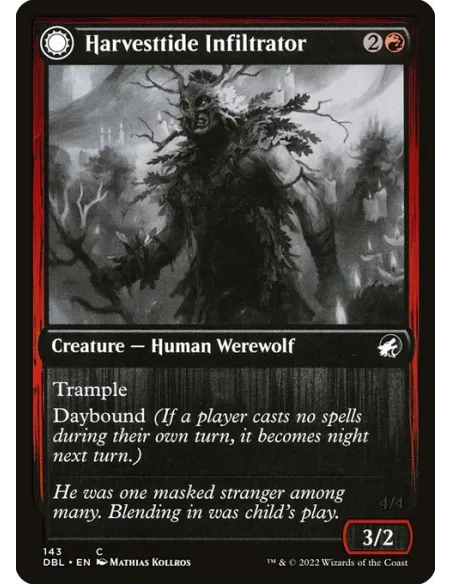 Harvesttide Infiltrator // Harvesttide Assailant - Foil
