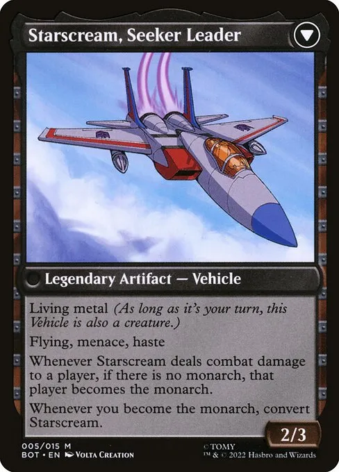 Starscream, Power Hungry // Starscream, Seeker Leader - Foil