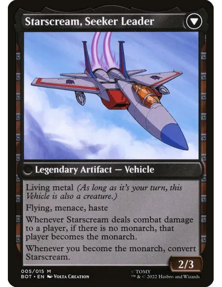 Starscream, Power Hungry // Starscream, Seeker Leader - Foil
