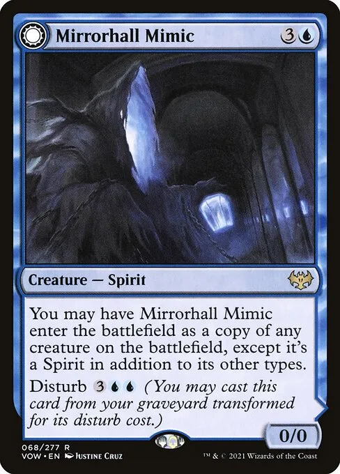 Mirrorhall Mimic // Ghastly Mimicry - Foil