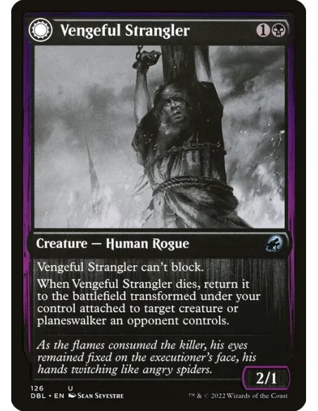 Vengeful Strangler // Strangling Grasp - Foil