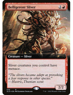 Belligerent Sliver - Foil