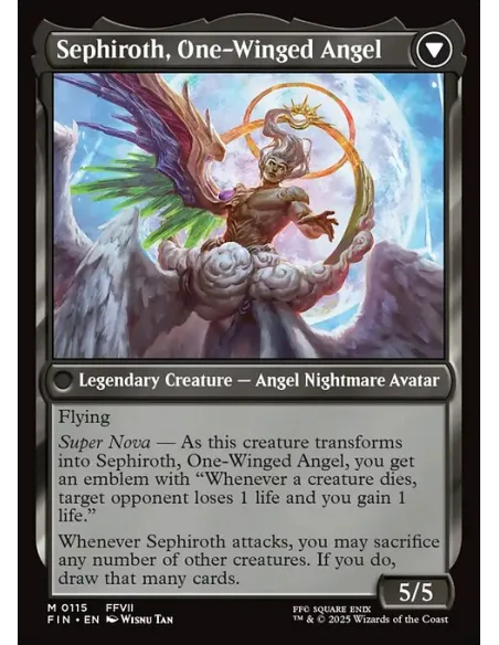 Sephiroth, Fabled SOLDIER // Sephiroth, One-Winged Angel