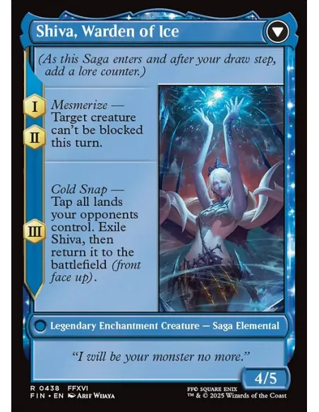 Jill, Shiva's Dominant // Shiva, Warden of Ice