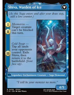 Jill, Shiva's Dominant // Shiva, Warden of Ice - Foil 2
