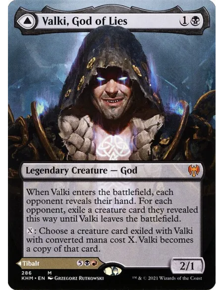 Valki, God of Lies // Tibalt, Cosmic Impostor - Foil