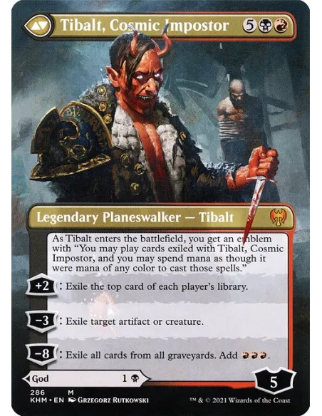 Valki, God of Lies // Tibalt, Cosmic Impostor - Foil