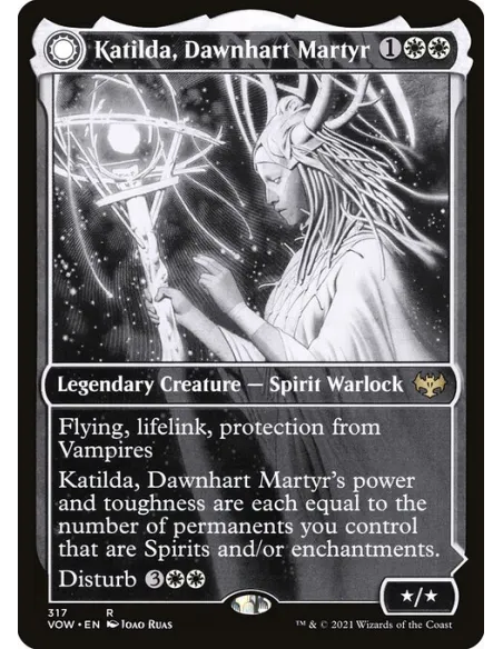 Katilda, Dawnhart Martyr // Katilda's Rising Dawn