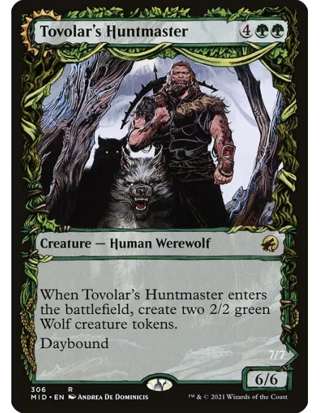 Tovolar's Huntmaster // Tovolar's Packleader - Foil