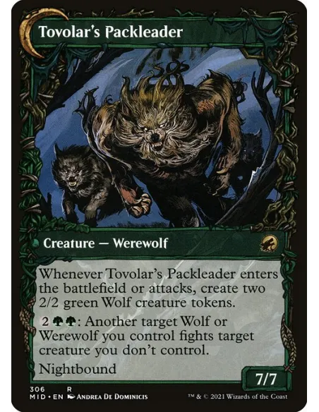 Tovolar's Huntmaster // Tovolar's Packleader - Foil