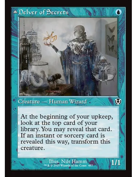 Delver of Secrets // Insectile Aberration - Foil