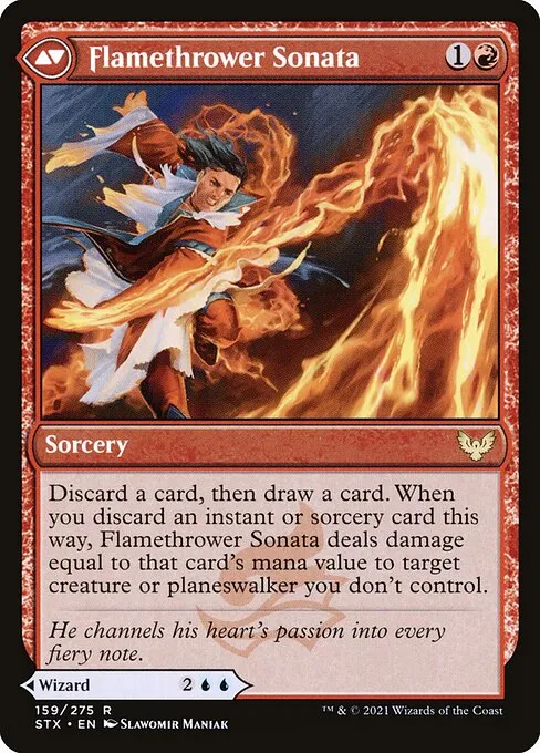 Torrent Sculptor // Flamethrower Sonata - Foil