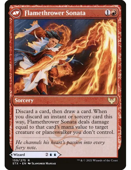 Torrent Sculptor // Flamethrower Sonata - Foil