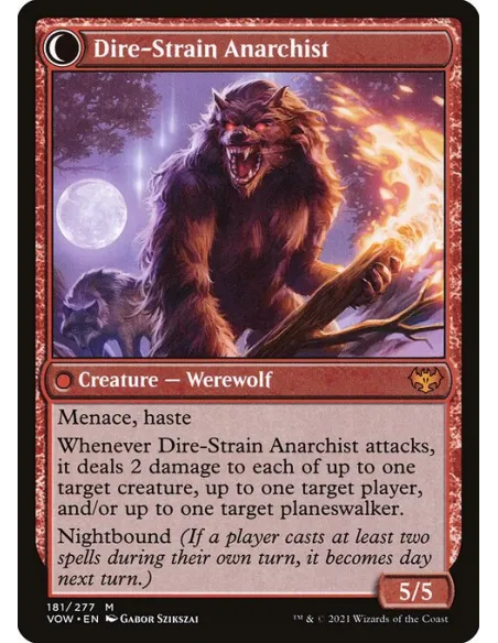 Volatile Arsonist // Dire-Strain Anarchist - Foil