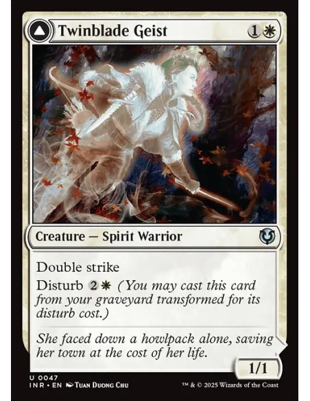 Twinblade Geist // Twinblade Invocation - Foil