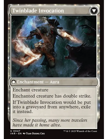Twinblade Geist // Twinblade Invocation - Foil