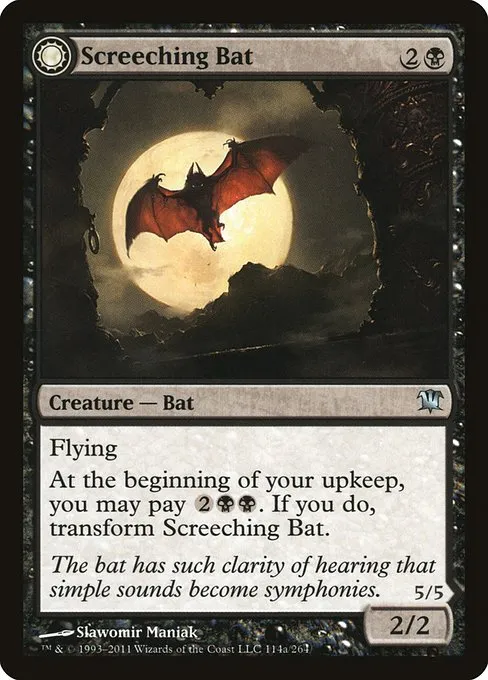 Screeching Bat // Stalking Vampire - Foil