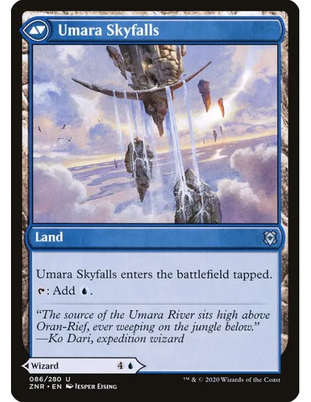 Umara Wizard // Umara Skyfalls - Foil