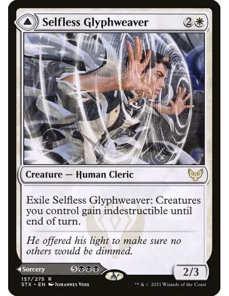 Selfless Glyphweaver // Deadly Vanity - Foil