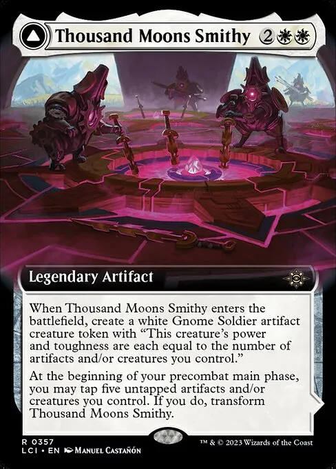 Thousand Moons Smithy // Barracks of the Thousand - Foil
