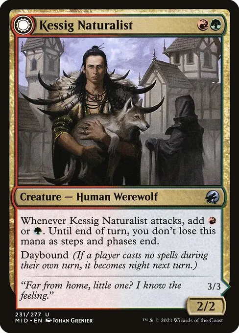 Kessig Naturalist // Lord of the Ulvenwald - Foil